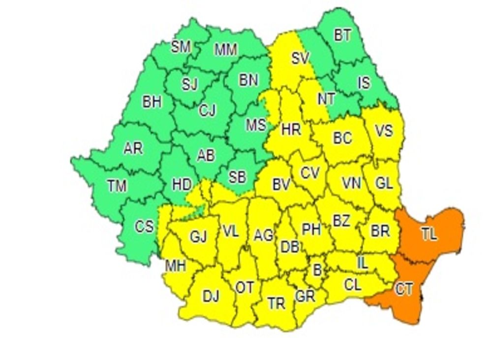 Nu scăpăm de vremea rea! 