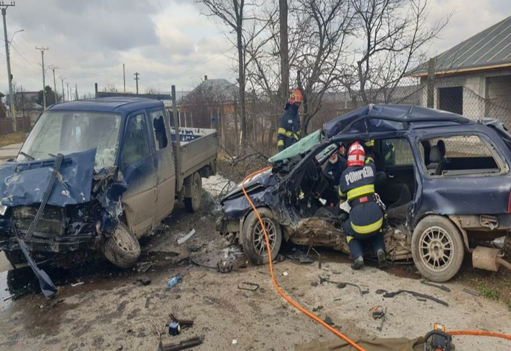 Accident grav pe un drum din județul Iași!