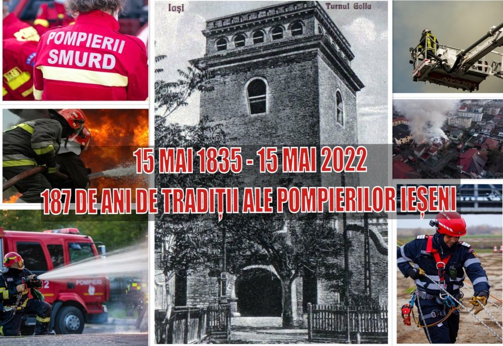 187 de ani de tradiții ale pompierilor ieșeni “Roata de pojarnici”, prima companie românească de pompieri