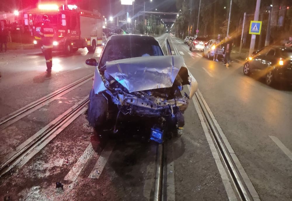 Accident rutier cu 6 victime pe bulevardul Tudor Vladimirescu