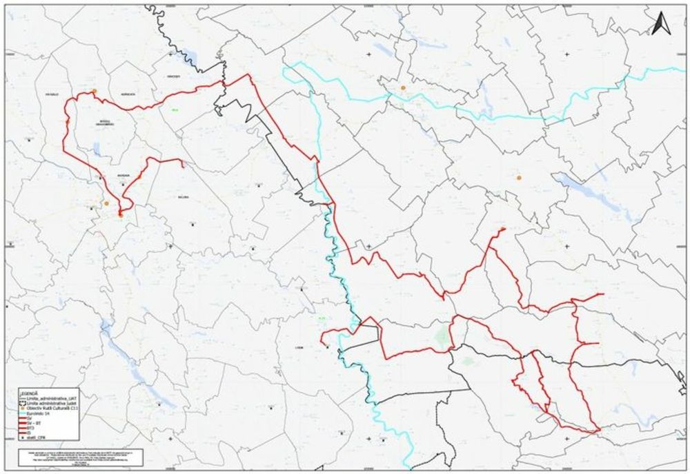 Proiect pentru piste de biciclete de la Aeroport până în județul Iași, care să treacă și prin județul Botoșani