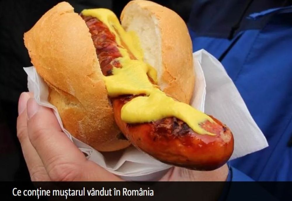 Ce conține muștarul vândut în România - OTRAVĂ la raft. Avertisment InfoCons