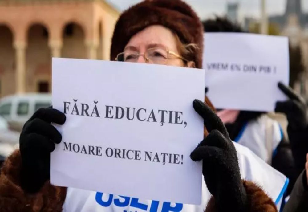 Sindicatele din Educație ies în stradă și amenință cu greva generală. Care sunt nemulțumirile