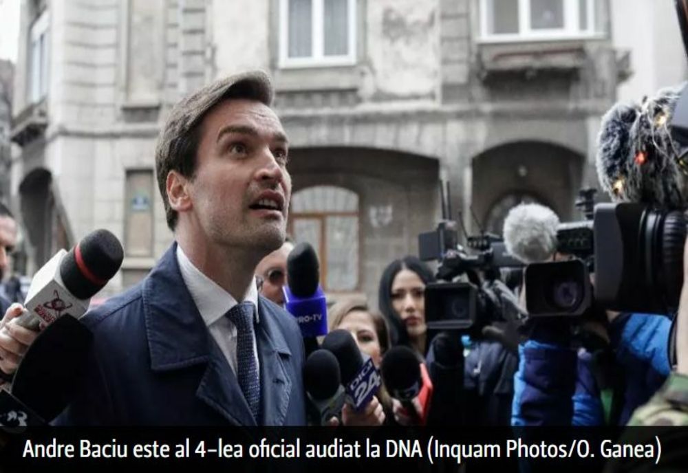 Andrei Baciu, audiat la DNA în dosarul vaccinurilor. Cu puțin timp înainte și-a anunțat demisia de la șefia DNA - VIDEO