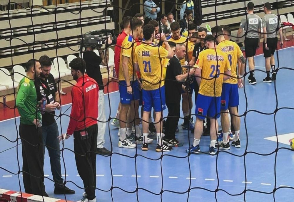 HANDBAL MASCULIN: ROMÂNIA A PIERDUT PRIMUL MECI DIN CALIFICĂRILE PENTRU EURO 2026