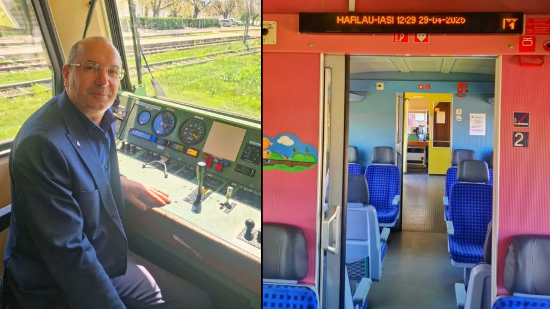 PARTIDUL AUR SUSTINE TRASNPORTUL FEROVIAR