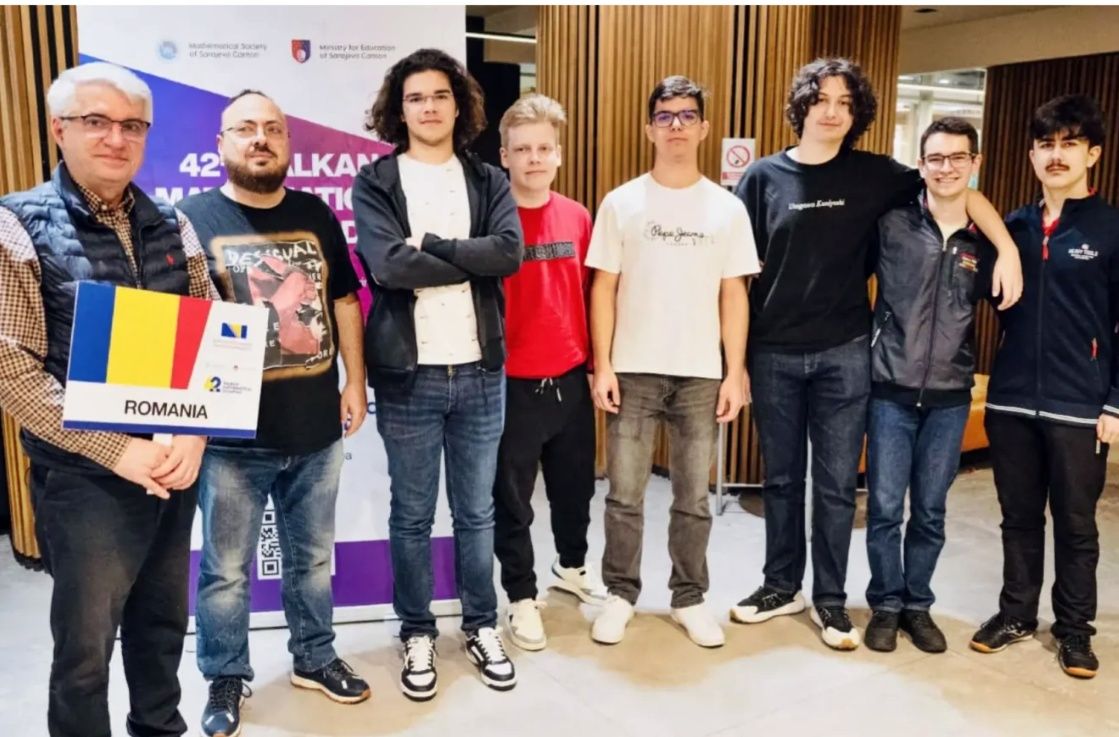 UN ELEV DE LA COLEGIUL NATIONAL - EMIL RACOVITA - DIN IASI ESTE PRINTRE FINALISTII LA OLIMPIADA BALCANICA DE MATEMATICA
