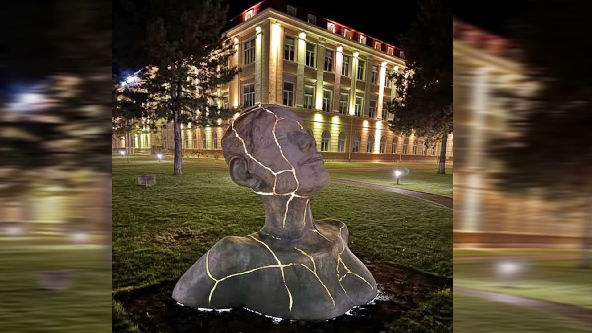 REGINA NORDULUI, O SCULPTURA DE 2,6 METRI INALTIME, LUMINEAZA USV IASI
