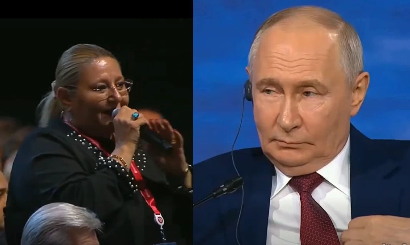 Diana Șoșoacă și Vladimir Putin