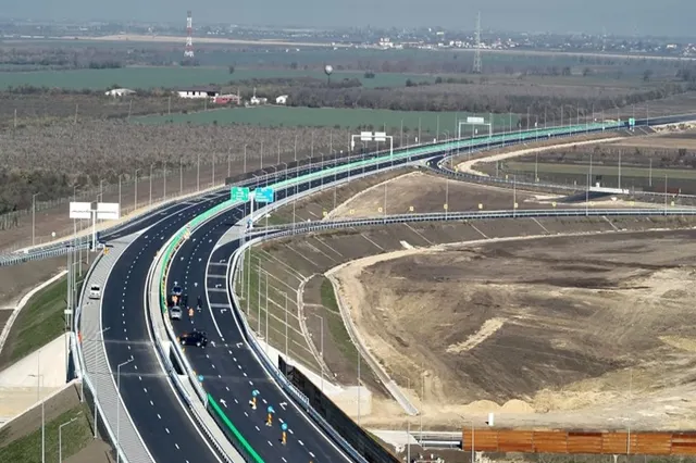 Încă o porțiune din Autostrada Moldovei va fi deschisă circulației. Ultimele lucrări, aproape finalizate