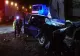 Tineri teribiliști, la spital din cauza vitezei. Șoferul a tras de volan și s-a izbit violent de o basculantă