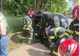 Un autoturism s-a răsturnat pe o stradă din Iași